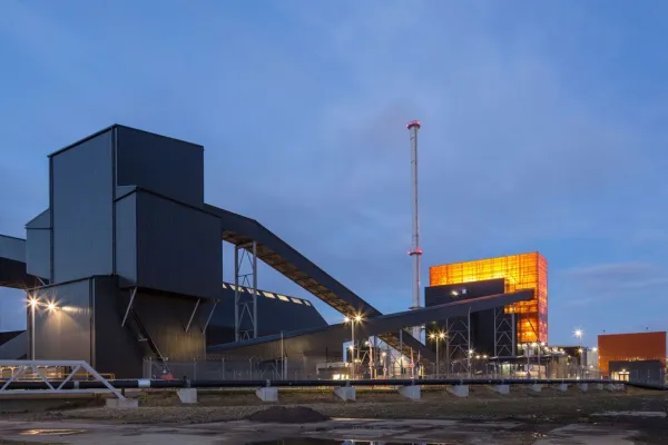 Blackburn Meadows Biomass Plant - osvetlenie od SLOVEX ALFA
